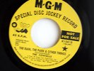 COWSILLS Pop PROMO 45rpm The Rain The Park & Other Things
