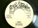FIESTAS No Soul Old Town 1178 PROMO 45rpm Anna b/w Think Smart LISTEN