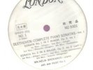 10lp london japan 'not for sale' beethoven sonatas 1-32 backhaus ex+/nm