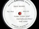 TONY SIMON Gimme Little Sign, Never To Much Love UK Track 604012 ACETATE EMIDISC