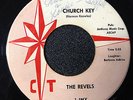 WORLD'S RAREST SURF 45 Church Key THE REVELS 1960 first issue on CT label