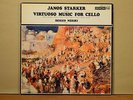 Janos Starker  Virtuoso Music For Cello  Denon OX-7140-ND  LP japan