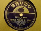 78RPM CHARLIE PARKER Miles Davis  STEEPLECHASE / MERRY GO ROUND SAVOY 937
