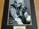 DEBBIE HARRY SIGNED autograph 16x12 photo mount display Music BLONDIE & COA