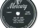 Rare 1959 PHIL PHILLIPS Rock'n Roll 78 RPM Record. Sea of Love/Juella