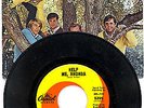45 w/PS The Beach Boys: Help Me, Rhonda  Kiss Me, Baby; Original Capitol; MINT-