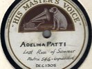 Adelina PATTI - Last Rose of Summer (Unpublished)