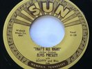 Elvis Presley that's all right / blue moon Kentucky 45 Sun Rockabilly *EX+