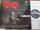SXL 2214 Mozart Piano Concerto No. 27 etc / Backhaus W/B