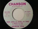 NOS-FUNK 45- UNLIMITED FOUR-TRUE LOVE IS HARD TO FIND/Somebody Help-CHANSON-HEAR
