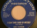 NORTHERN SOUL Gene Chandler I CAN TAKE CARE OF MYSELF Constellation 45 rare