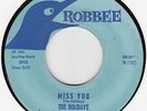 HOLIDAYS - MISS YOU - ROBBEE 45 103 DOO WOP / SOUL EX  HEAR IT