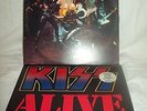 KISS CLASSIC ROCK VINYL ALBUMS KISS ALIVE & KISS ALIVE 2