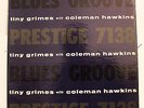 TINY GRIMES-COLEMAN HAWKINS-BLUES GROOVE-JAZZ  on PRESTIGE  MONO, DG, RVG, BERGE