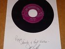 Joe Bennett (Black Slacks) 1990s hand signed foolscap page