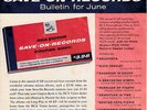 ELVIS PRESLEY - SAVE ON RECORDS BULLETIN FOR JUNE 1956 (RCA EP 727) KILLER