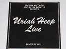 Uriah Heep Live - 2-LP Vinyl - FOC - UK ISLD1 BRONZE 1973 Booklet - OIS