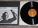 RY COODER BOOMER'S STORY Textured cover LP EXCELLENT