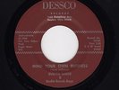 Ohio GAL Rockabilly EVELYN WHITE Mind Your Own Business/Faded Love M- HEAR BOTH