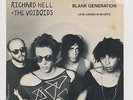RICHARD HELL /VOIDOIDS   Blank Generation. 1977 US punk 7