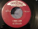 MEDALLIONS Dootone I Want A Love / Dance and Swing Doo Wop Rock R&B VG+ 45 Orig.