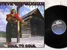 STEVIE RAY VAUGHAN AND DOUBLE TROUBLE SOUL TO SOUL EPIC 28 3P-637 Japan PROMO LP