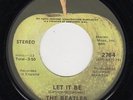 BEATLES 45 LET IT BE LOS ANGELES ALL RIGHTS APPLE 2764