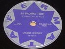 CHUBBY CHECKER 1963 La Paloma Twist/Slow Twistin RARE 78 RPM 10” BRAZIL