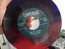 Very Rare Splash Color wax Fats Domino All By Myself JAMAICA Imperial rockabilly