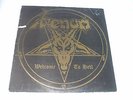 VENOM. WELCOME TO HELL. ORG 1981 NEAT.1002. WHITE/GREEN. V.RARE.METAL NWOBHM.
