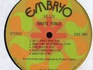 Brute Force - s/t LP 1970 EMBRYO RECORDS