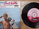 Johnny Hallyday 45t vogue epl 7878 chante les filles