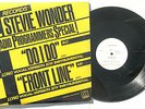 STEVIE WONDER: Do I Do / Front Line LP MOTOWN RECORDS PR98 US 1982 2XLP Promo NM