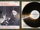 LP SAX 2531 LEONID KOGAN ELISABETH GILELS violin sonatas UK COLUMBIA b/s ED1 EX+