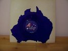 MEN AT WORK BLUE  COLOURED  VINYL PICTURE DISC 