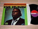 SOLOMON BURKE LP - KING SOLOMON / GERMAN FIRST 1968 ATLANTIC PRESS in MINT-