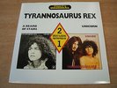 T REX   a beard of stars / unicorn 1988 uk double vinyl reissue near mint