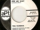 TINA FLORENCE Too Much For Me Baby APT PROMO STAFFORD  NORTHERN SOUL 45