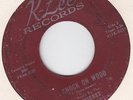 RIVIERES-knock on wood US.K-ZEE 5218  GREAT INST+VOCAL  LEE & THE LEOPARDS ,RARE