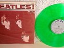 Meet The Beatles GREEN LP Record Album SAL-7026