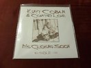 Rare New KURT COBAIN & COURTNEY LOVE It's Closing Soon Orange marbled 7