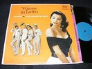 Sexy 50s Cheesecake Gal Cover LATIN Vocal LP FOUR FRESHMEN Voices Latin CAPITOL