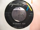 AARCH HALL JR COOL ROCKABILLY 45 SIGNATURE 12014 KONGA JOE LISTEN