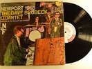 dave brubeck quartet lp  newport 1958 WL PROMO CL 1249 mono   vg+/vg++