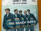 Beach Boys County Fair/Ten Little Indians Capitol 4880 Picture Sleeve w/Record