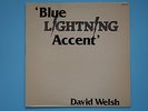 DAVID WELSH - Blue Lightning Accent LP 1980 Blue Ash private rock