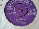 L K ELVIS PRESLEY ALL SHOOK UP MAUVE SILVER & BLACK HMV STUNNING COPY EX+
