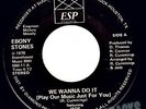 Rare Modern Soul Disco 45 Ebony Stones We Wanna Do It/Take You Higher (ESP)