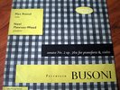 Busoni: Violin Sonata No.2 - Max Rostal - Argo RG 14 ed.1 UK RARE