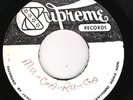 thick vinyl SUPREME label - Great Muga Ruga THE BOSS/ Good Good Rudie WAILERS